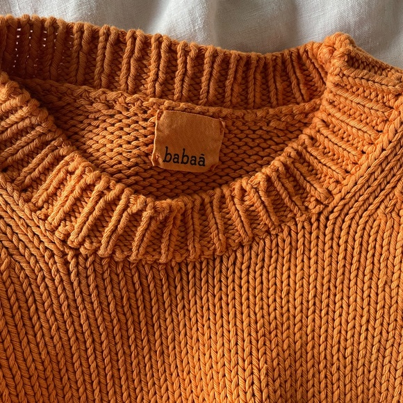Babaa jumper no16 persimmon - Picture 3 of 3
